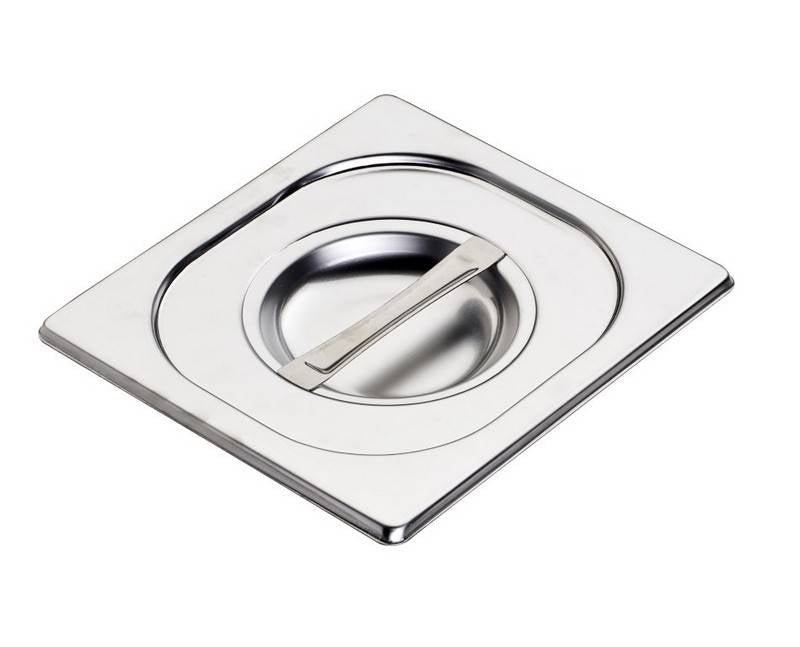 DECKEL EDELSTAHL GN1/6