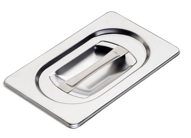 DECKEL EDELSTAHL GN1/9