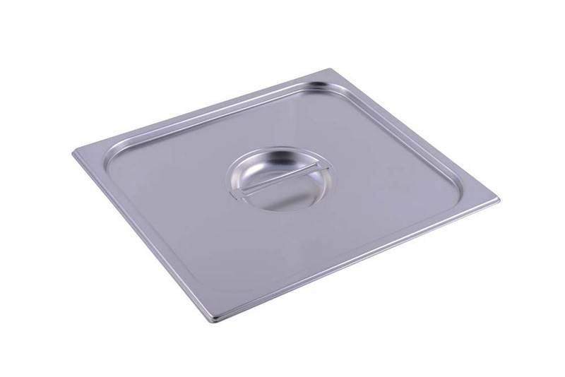 DECKEL EDELSTAHL GN2/3