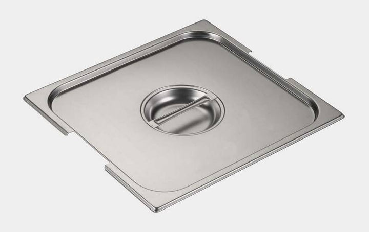 DECKEL MIT GRIFFAUSSCHNITT EDELSTAHL GN2/3