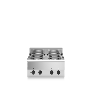 Piano di cottura elettrico, 4 piastre Cod. F60/60PCE/T