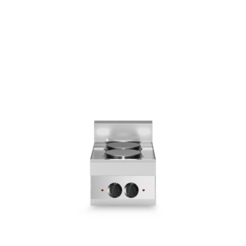 Piano di cottura elettrico 2 piastre Cod. F65/40PCE/T