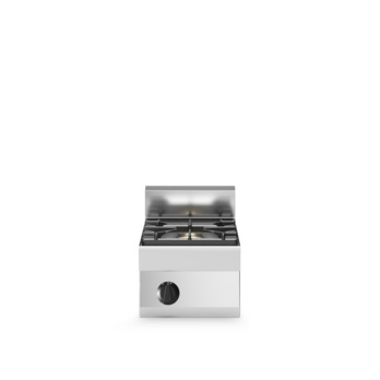 Piano di cottura gas, 1 fuoco (con bruciatore pilota) Cod. F65/40PCGB/1F/T
