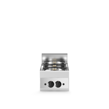 Piano di cottura gas, 2 fuochi Cod. F65/40PCGB/T