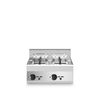 Friggitrice elettrica modello eco, 2 vasche capacità 10+10 lt Cod. F65/70FRESE/2V10/T