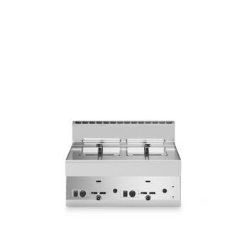 Friggitrice a gas, 2 vasche capacità 8+8 lt Cod. F65/70FRGV/2V8/T