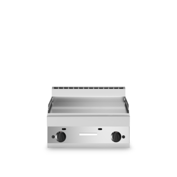 Gas fry-top with smooth plate Code F65/70FTG/L/T