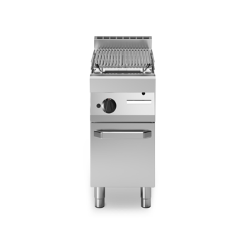 Griglia a pietra lavica su armadio con porta Cod. F70/40GRLG/P