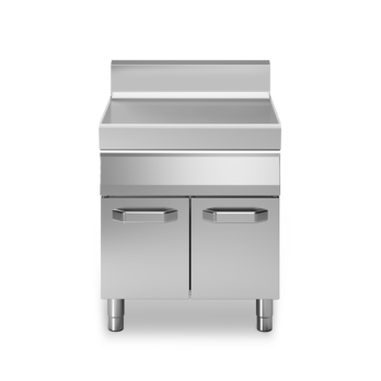 Elemento neutro con cassetto su armadio con porte Cod. F70/70PLC/P