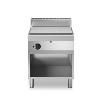 Cucina tuttapiastra a gas su armadio aperto Cod. F70/70TPG/A