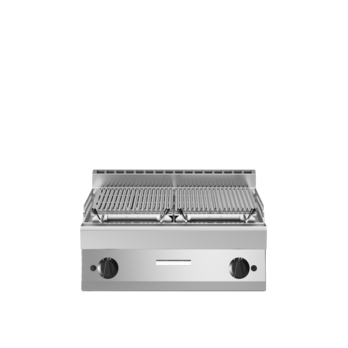 Griglia a pietra lavica versione top Cod. F70/80GRLG/T