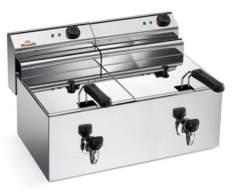 FRIGGITRICE ELETTRICA DA 10+10 LITRI