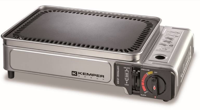 GRIGLIA LISCIA PORTATILE