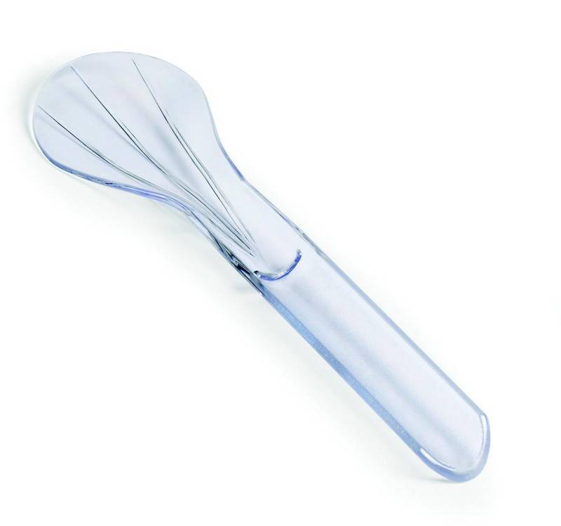 EISSPATEL AUS TRANSPARENTEM POLYCARBONAT