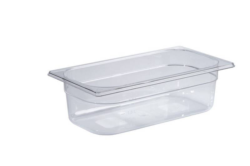 POLYCARBONATBEHÄLTER GN1/3 H100MM