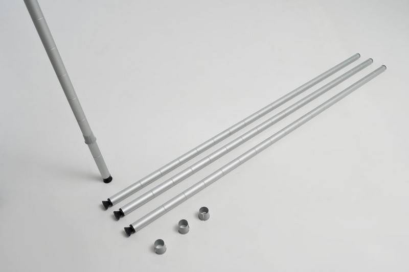 MONTANTE CON PIEDE REGOLABILE 180CM