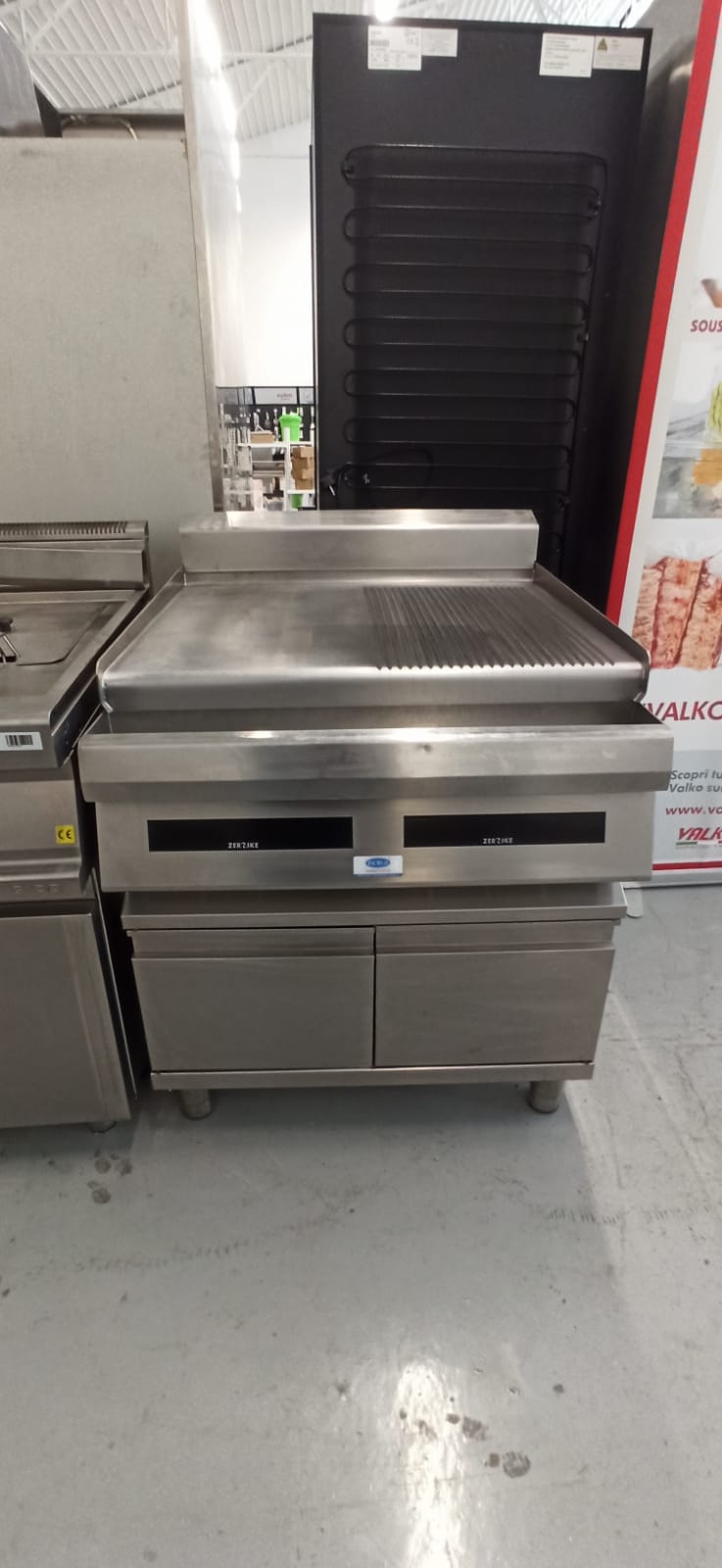 Piastra elettrica frytop flash grill gruppo Zernike usata