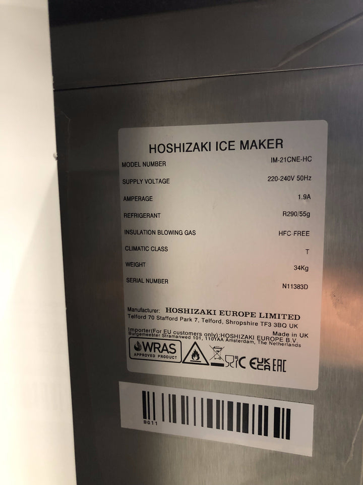 Produttore di ghiaccio Hoshizaki IM21