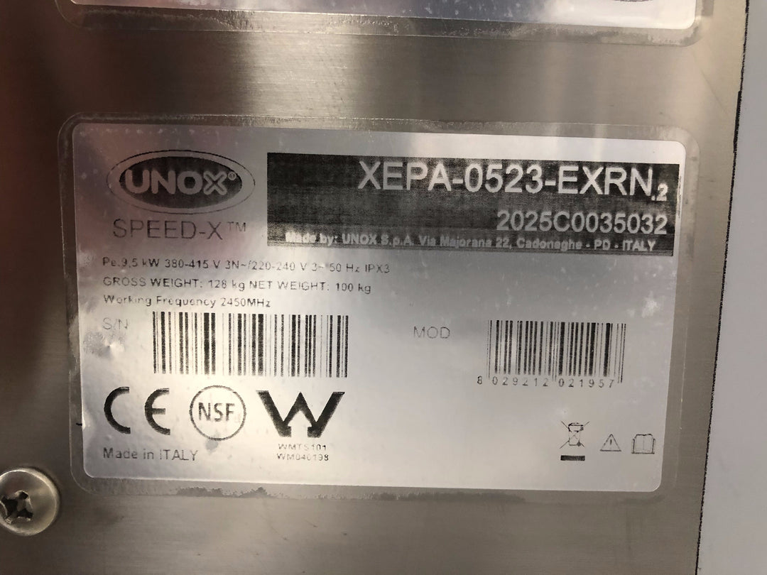 Forno Unox Speed-X - sala espositiva