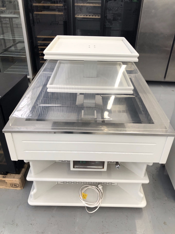 Banco espositivo refrigerato ad isola - usato - Tecfrigo