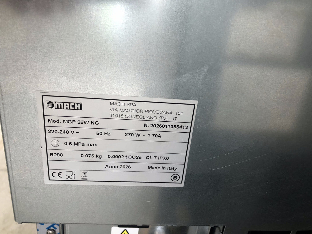 Produttore di ghiaccio Mach nuovo 26 kg