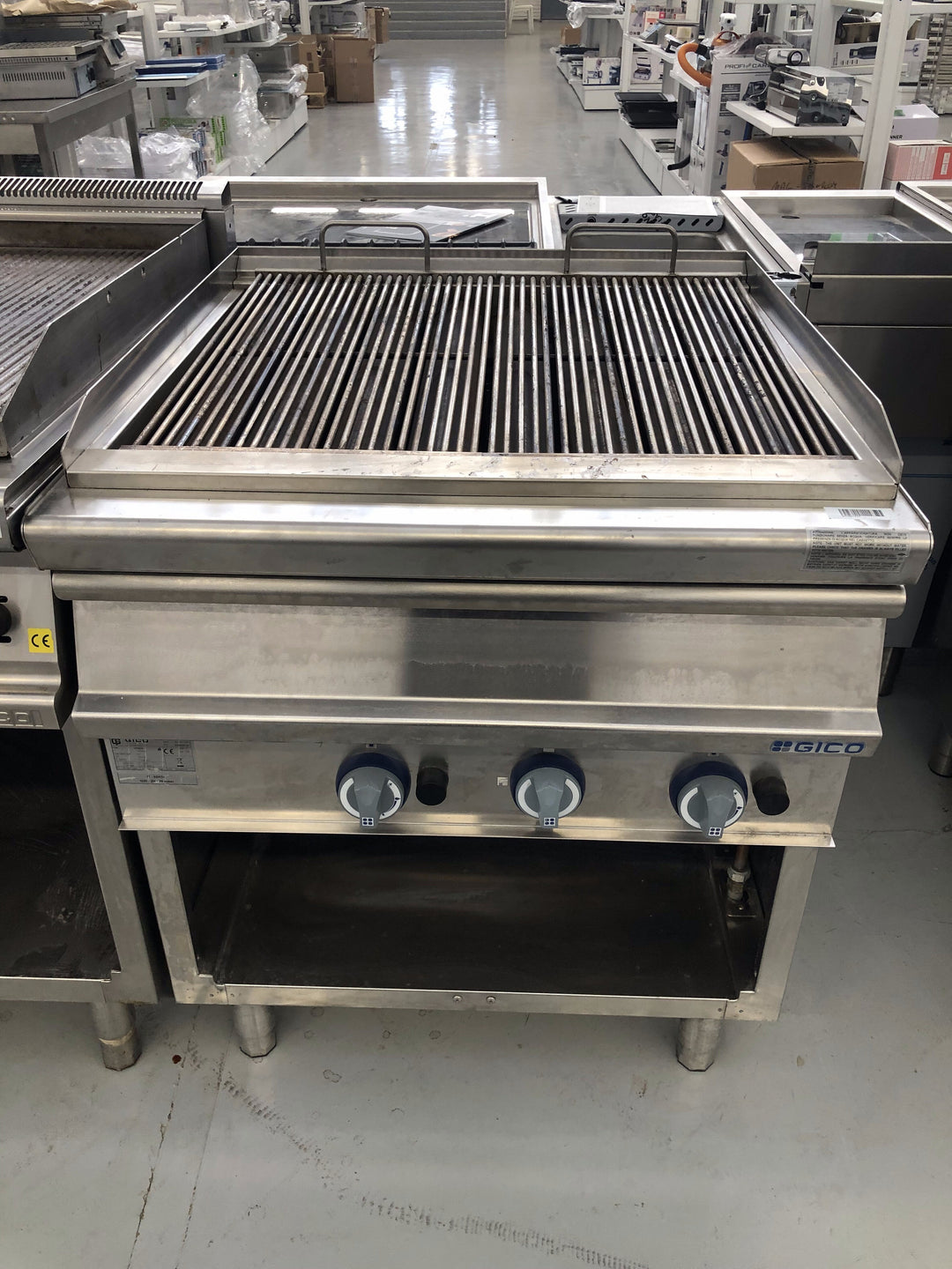 Griglia professionale Gico serie 900 a gas usata