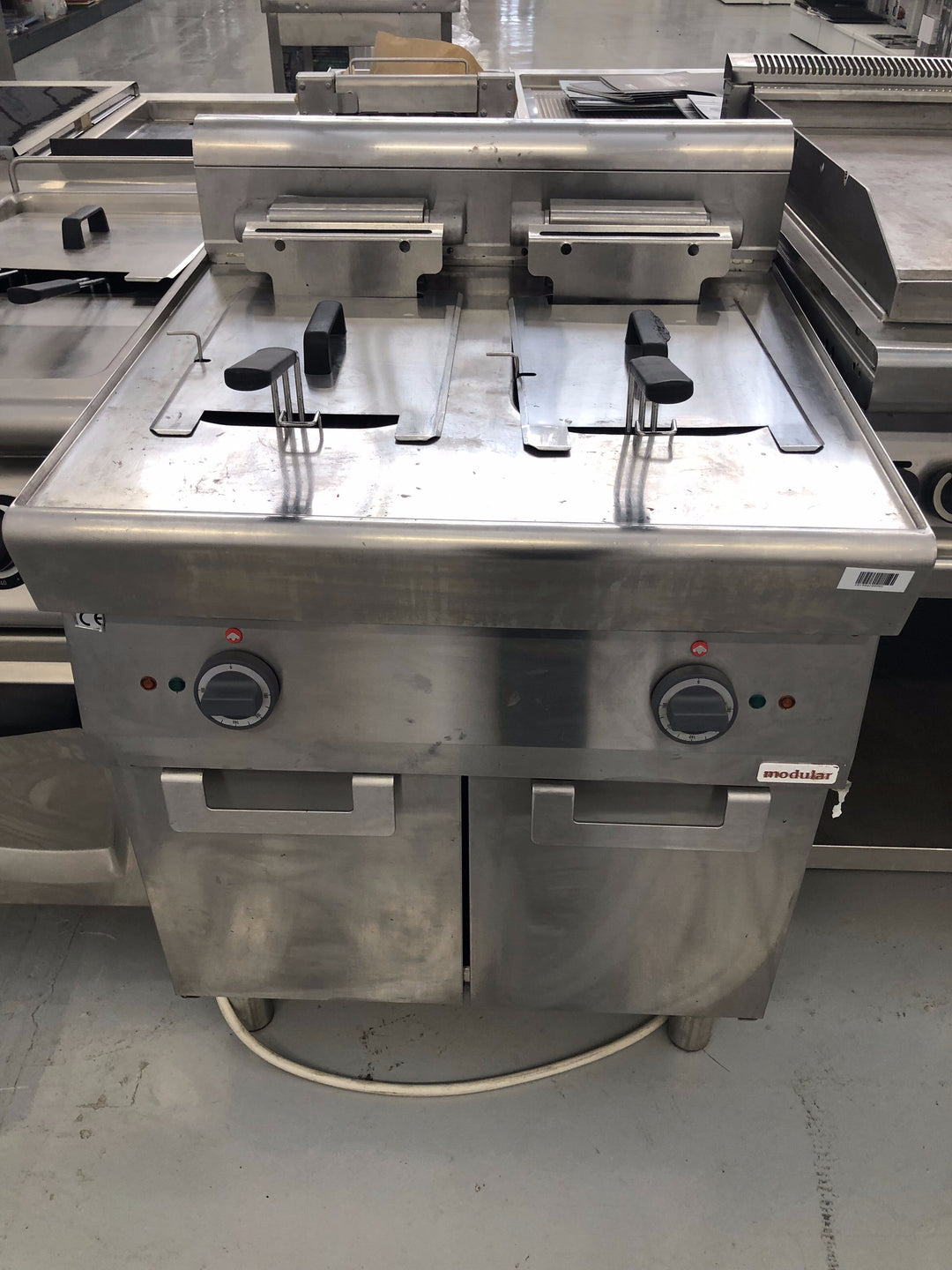 Friggitrice elettrica doppia vasca Modular - usata