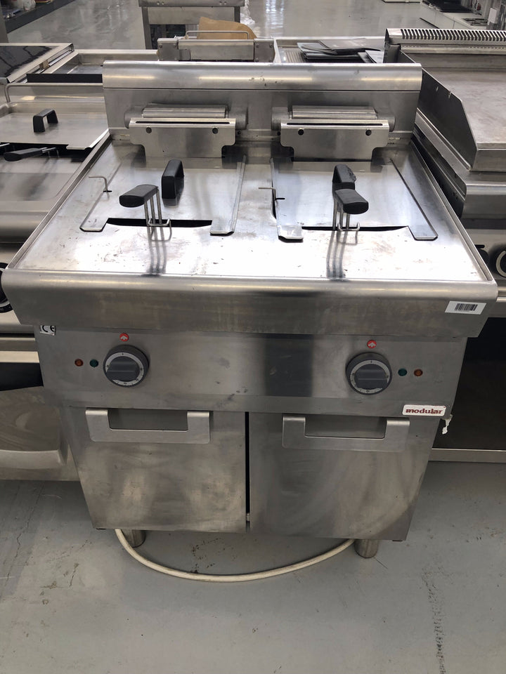 Friggitrice elettrica doppia vasca Modular - usata