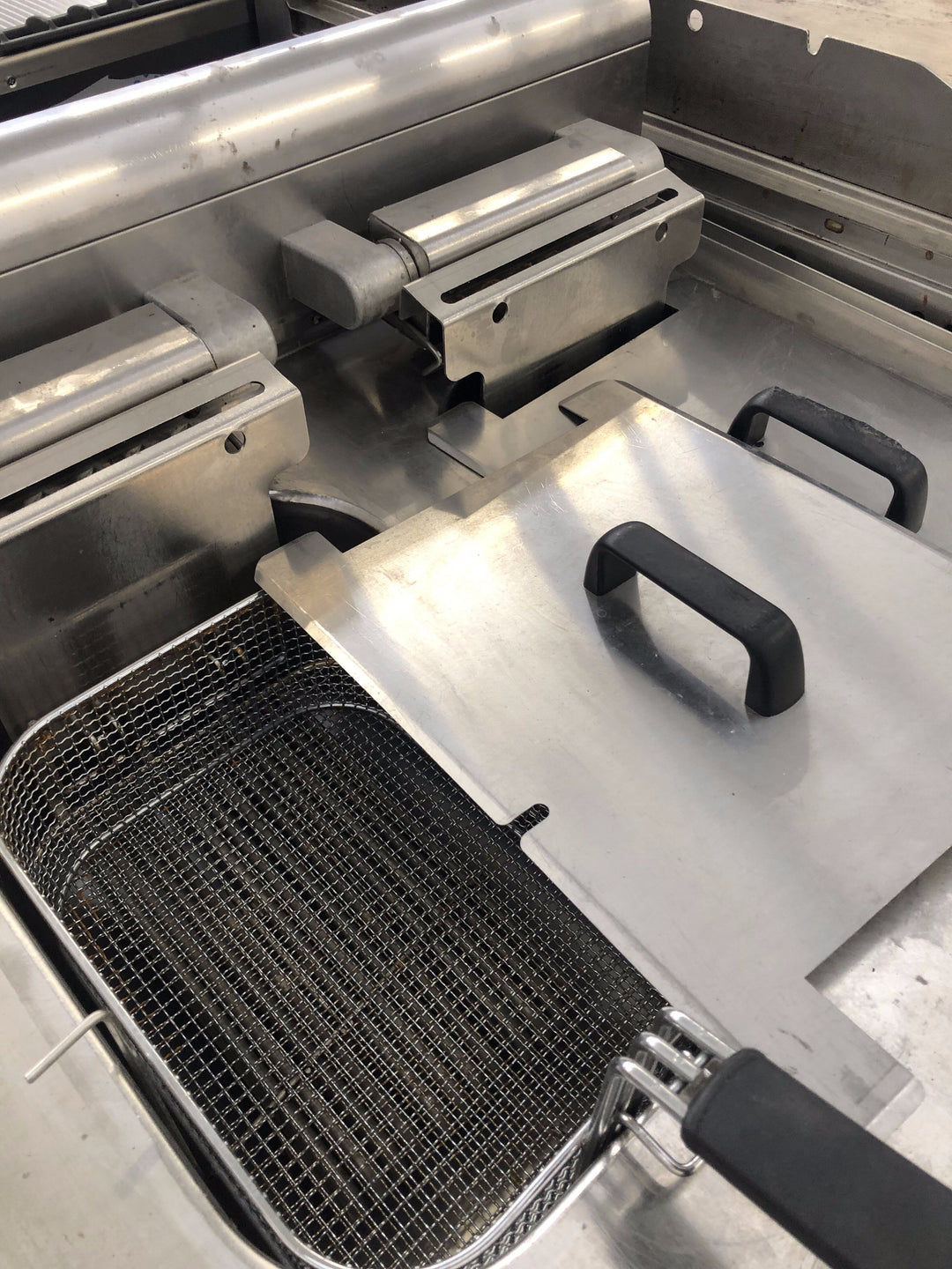 Friggitrice elettrica doppia vasca Modular - usata