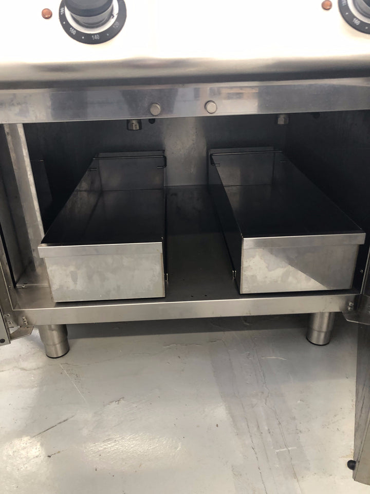Friggitrice elettrica trifase doppia vasca Modular - usata