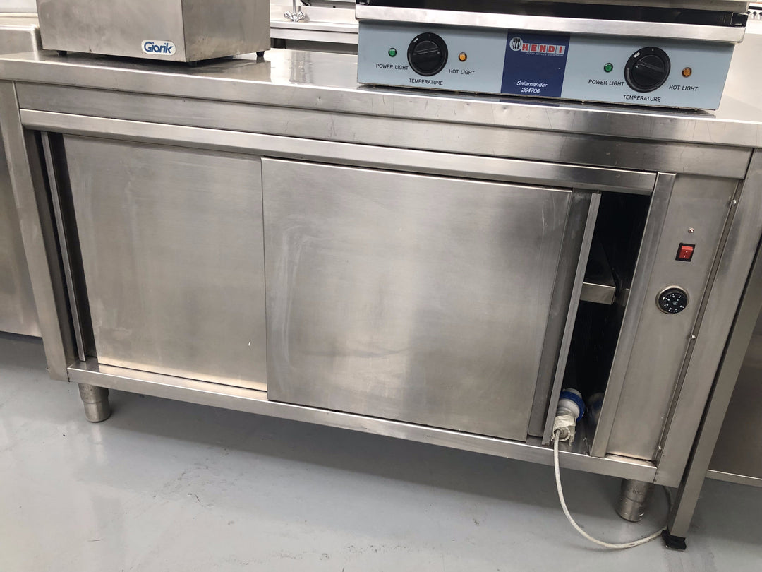 Tavolo caldo usato in acciaio inox