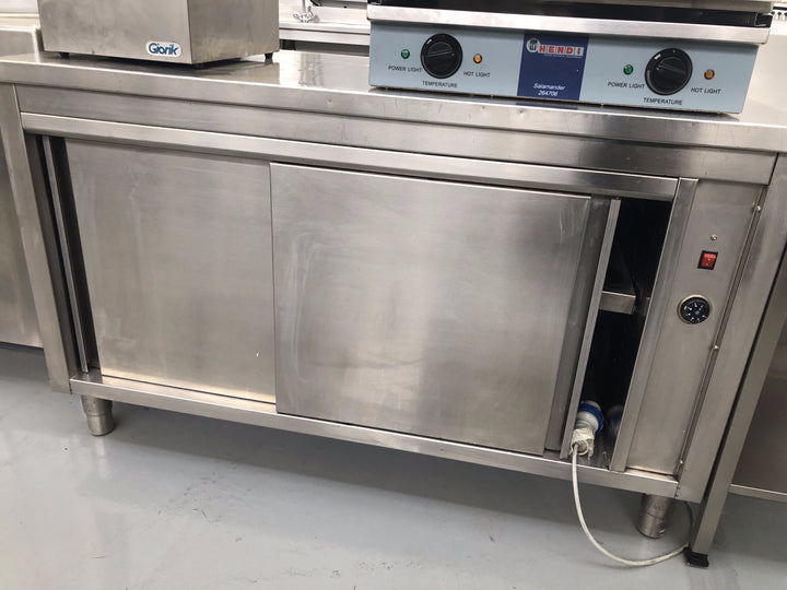 Tavolo caldo usato in acciaio inox