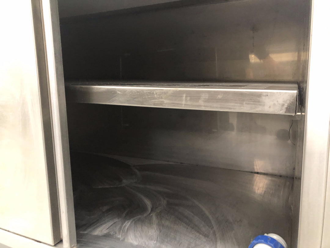 Tavolo caldo usato in acciaio inox