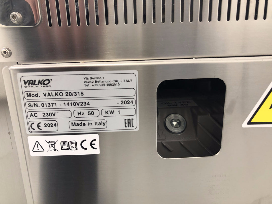 Confezionatrice sottovuoto VALKO LINE 20/315 nuova