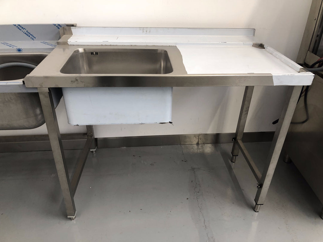 Lavello entrata lavastoviglie nuovo con vasca a sinistra