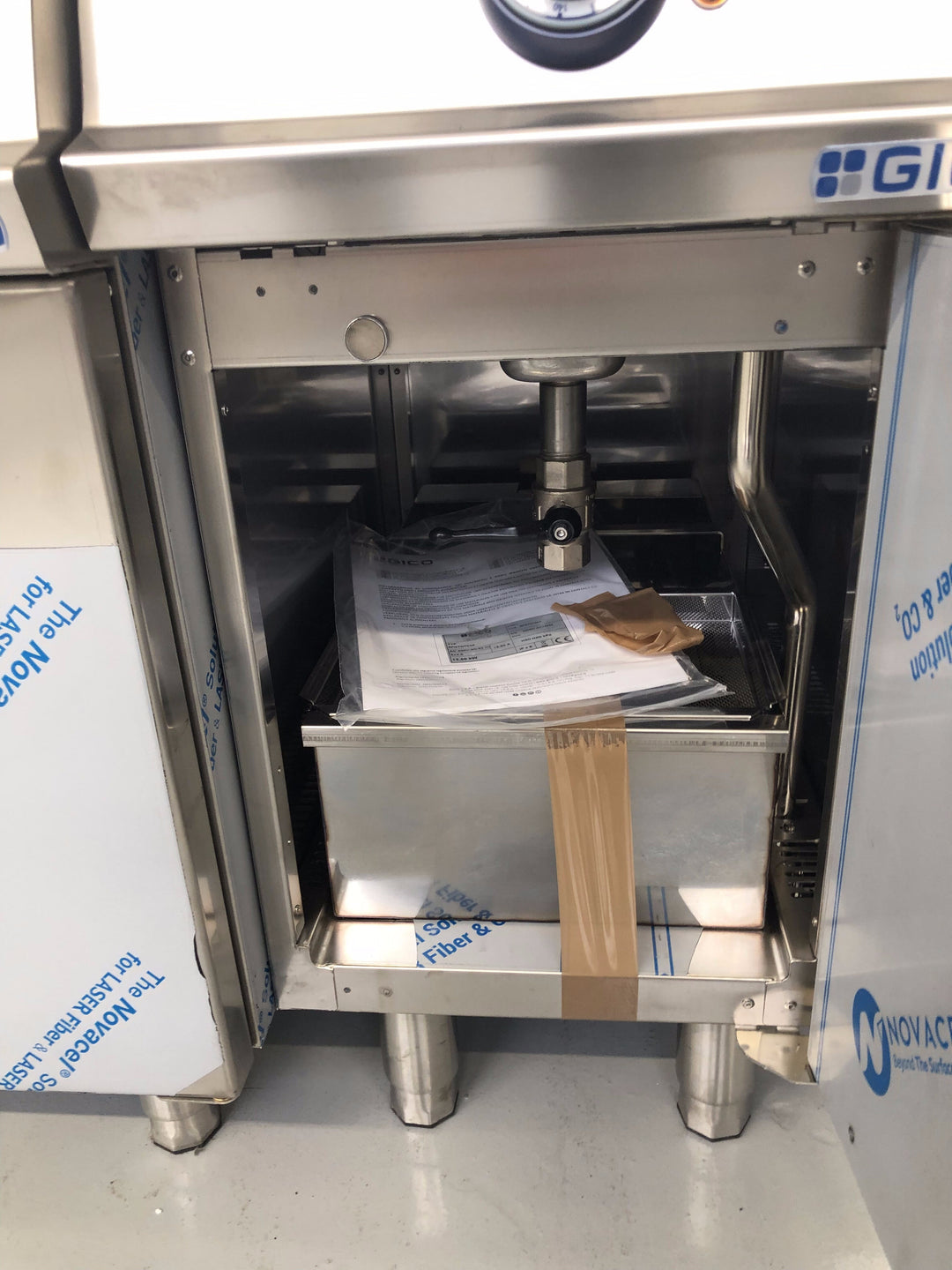 Friggitrice elettrica nuova GICO serie 700