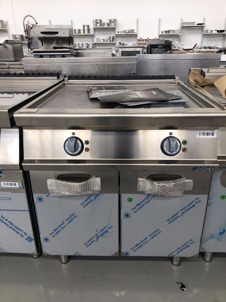 Frytop elettrica nuova GICO serie 900 esposizione