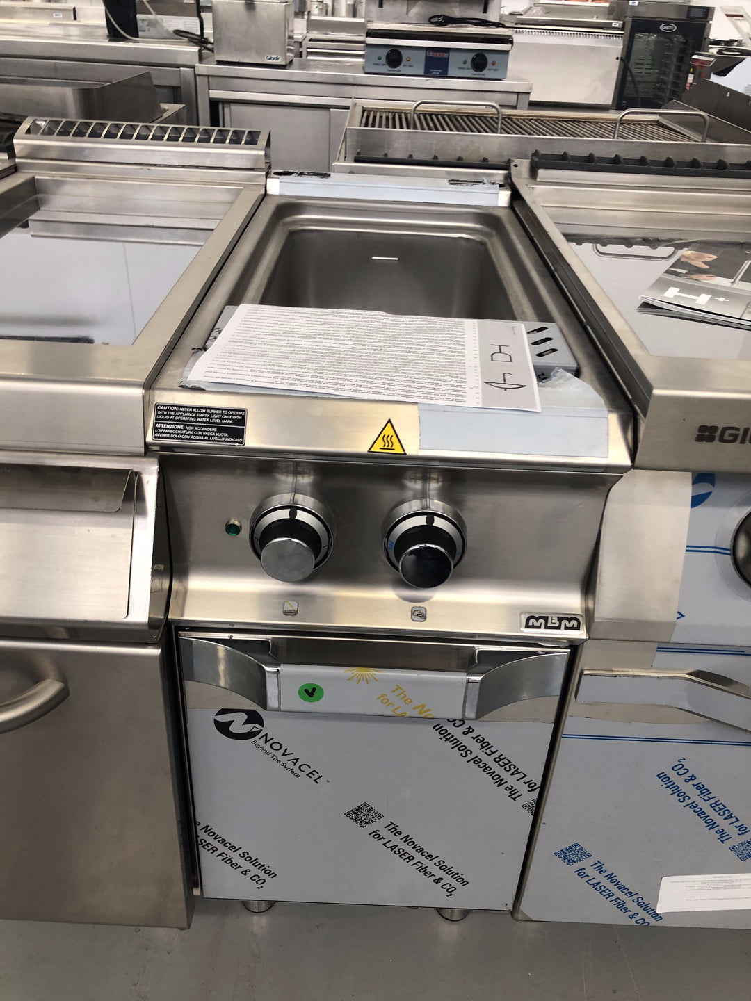 Cuocipasta elettico nuovo MBM serie 900