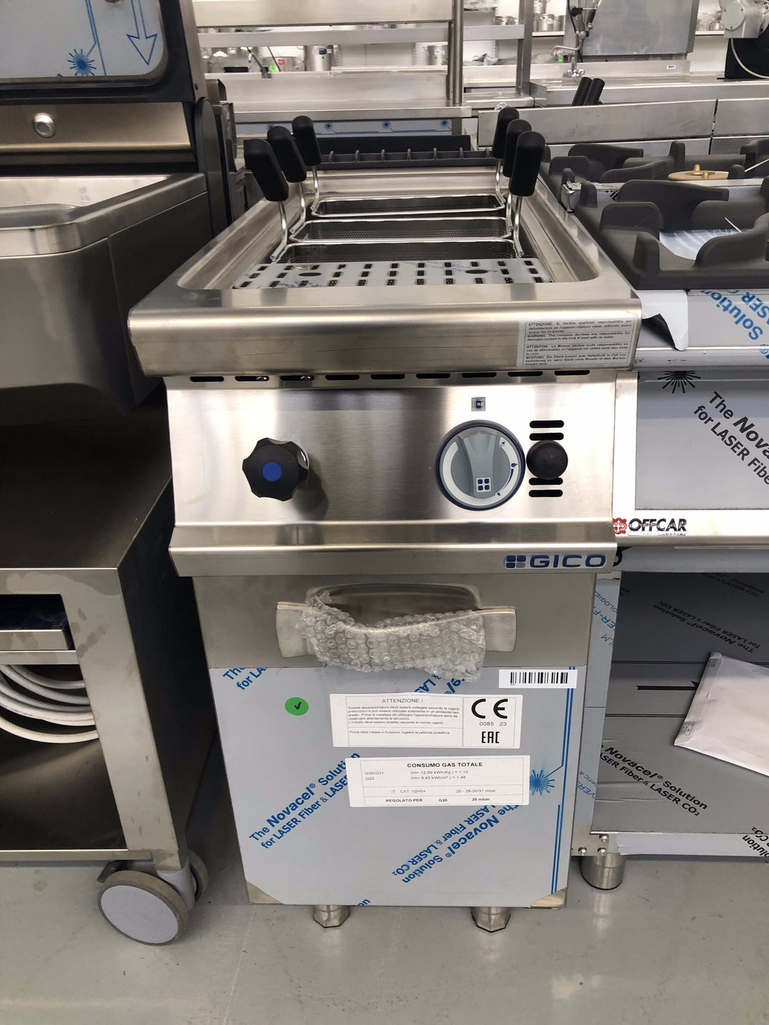Cuocipasta a gas nuovo GICO serie 900