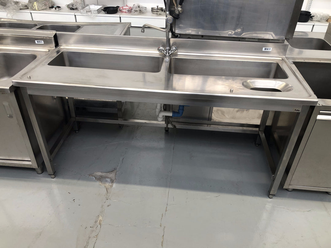 Lavello inox usato doppia vasca