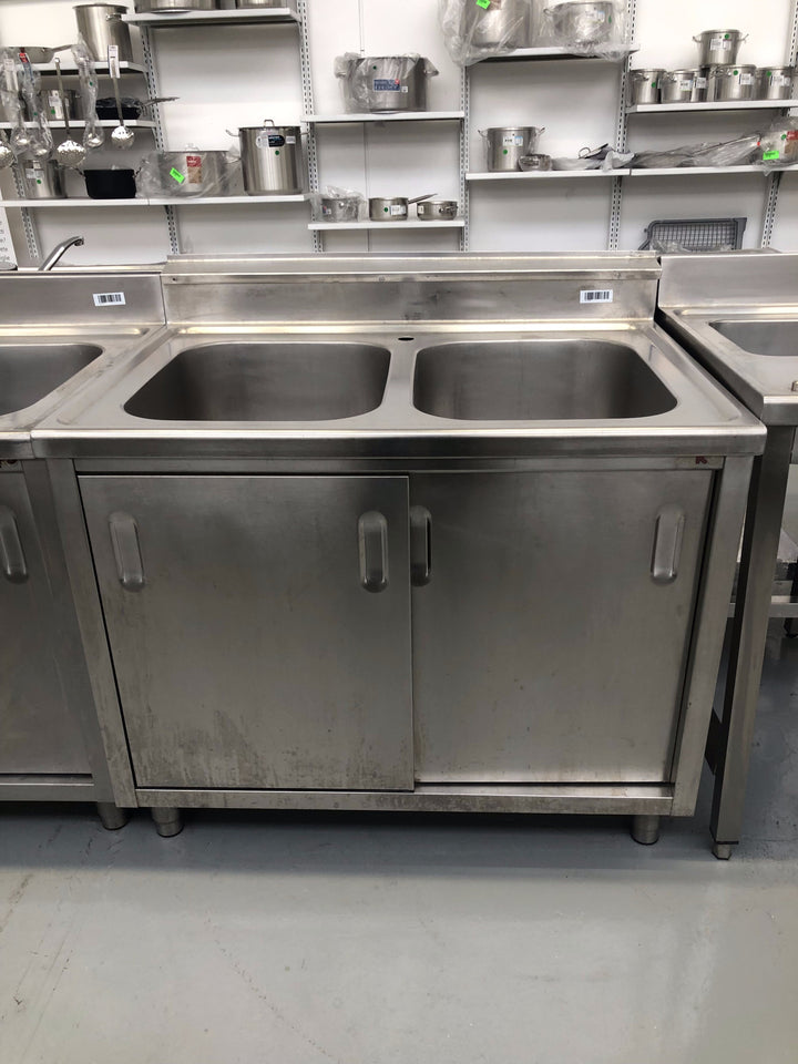 Lavello inox usato doppia vasca