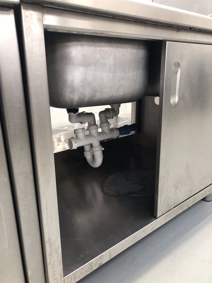 Lavello inox usato doppia vasca