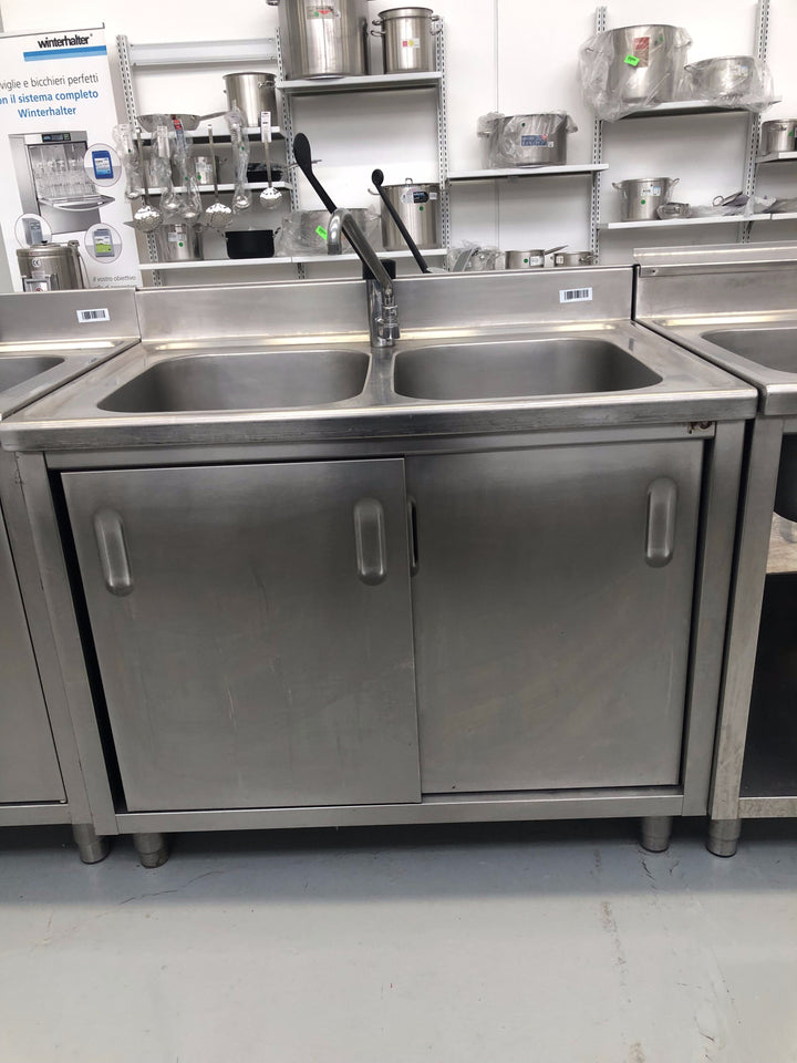 Lavello inox usato doppia vasca