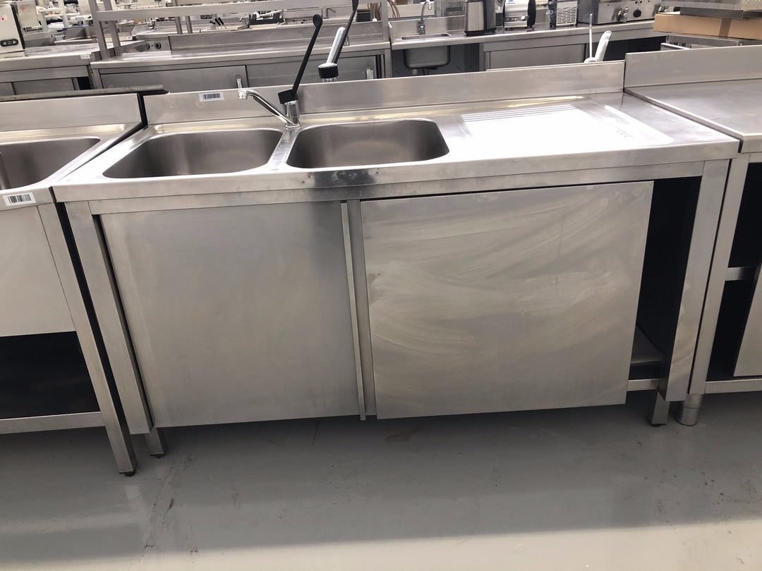 Lavello inox usato doppia vasca