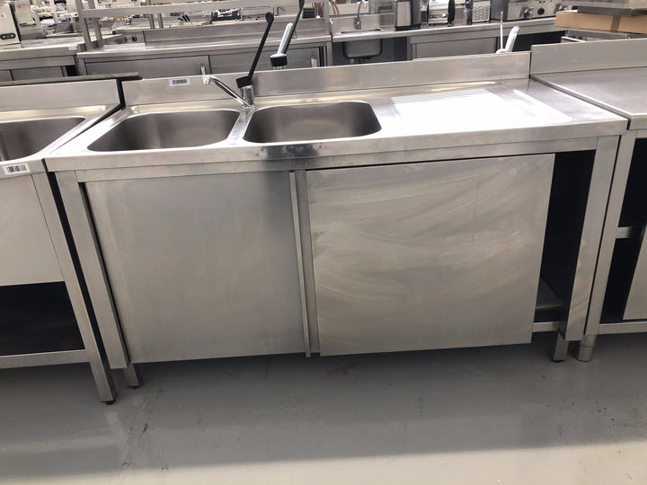 Lavello inox usato doppia vasca