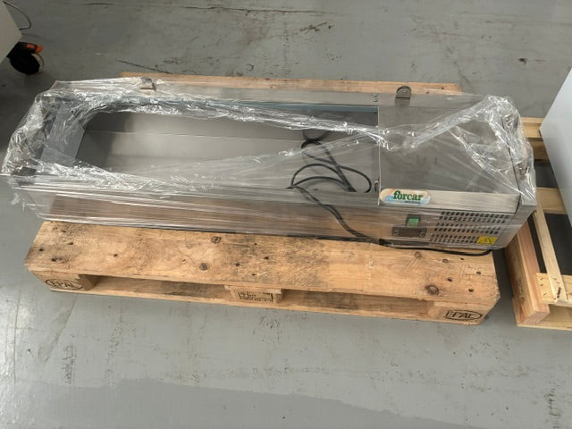 Vetrina refrigerata porta ingredienti usata di occasione MOD. FORCAR