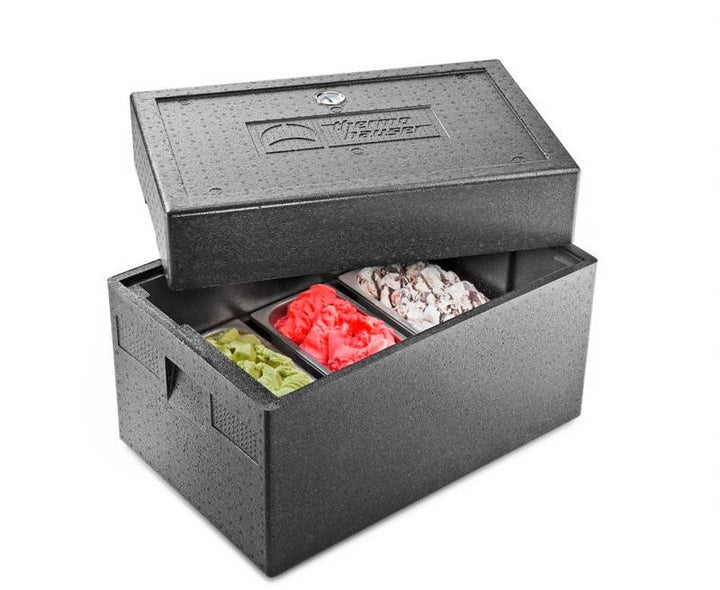 CONTENITORE ISOTERMICO IN POLIPROPILENE PORTA BACINELLE GELATERIA