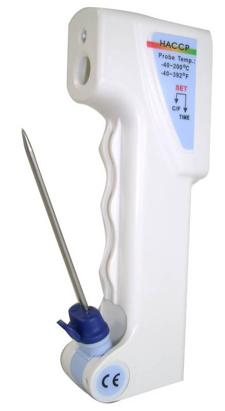 TERMOMETRO AD INFRAROSSI CON SONDA AD AGO