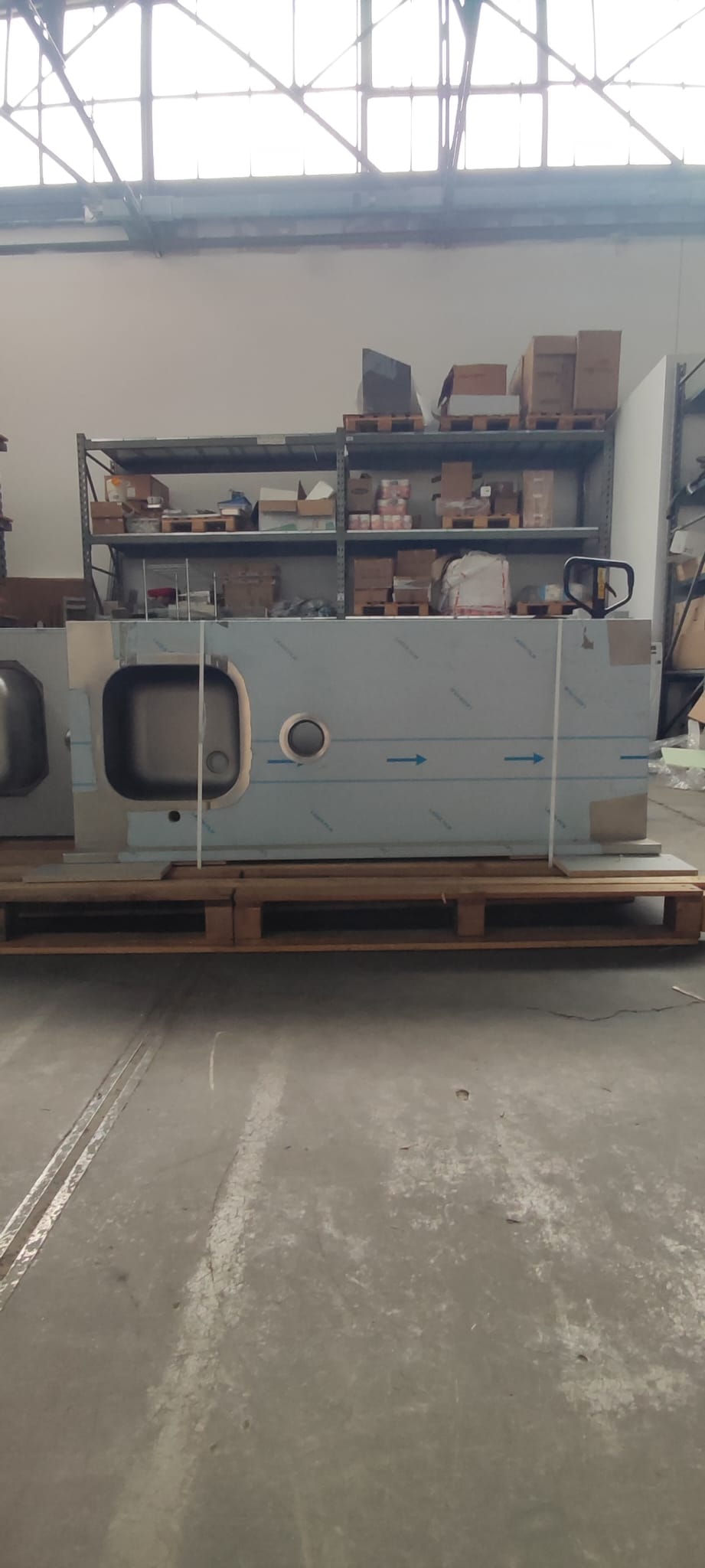 Piano Inox su misura nuovo