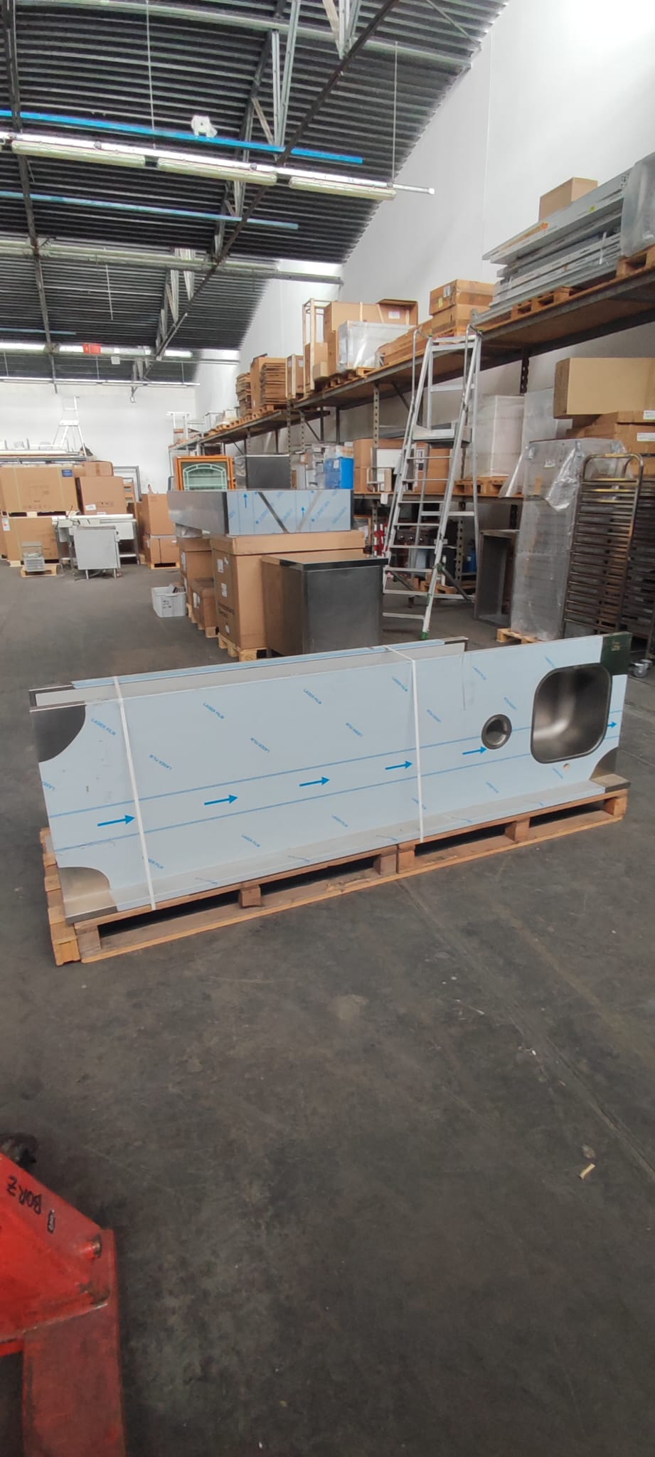 Piano Inox su misura nuovo